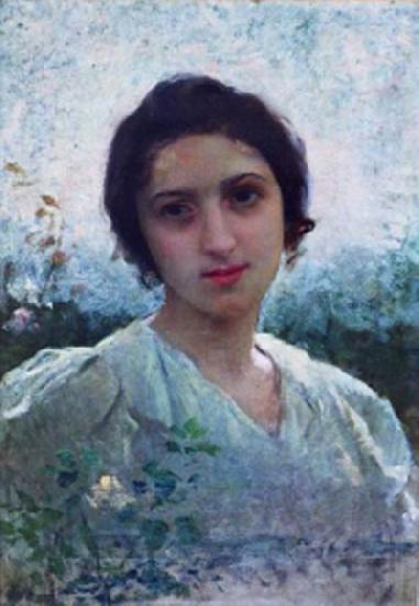 Charles-Amable Lenoir Eugenie Lucchesi France oil painting art